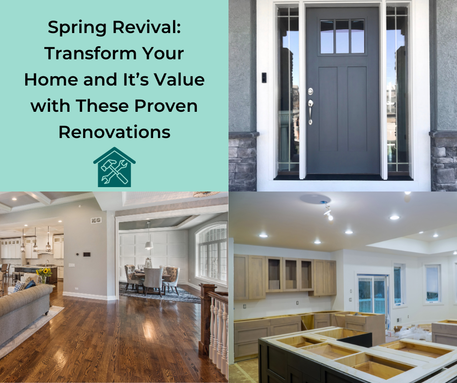 Spring revival: transform your home and it's value with these proven renovations.